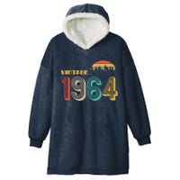 Vintage 1964 Sun Wilderness 60th Birthday Hooded Wearable Blanket