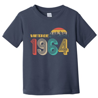 Vintage 1964 Sun Wilderness 60th Birthday Toddler T-Shirt
