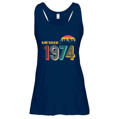 Vintage 1974 Sun Wilderness 50th Birthday Ladies Essential Flowy Tank