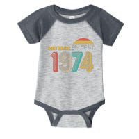 Vintage 1974 Sun Wilderness 50th Birthday Infant Baby Jersey Bodysuit