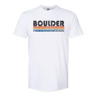 Vintage 1980s Style Boulder CO Softstyle CVC T-Shirt