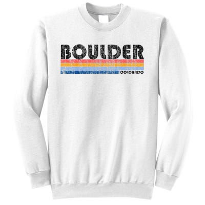 Vintage 1980s Style Boulder CO Sweatshirt