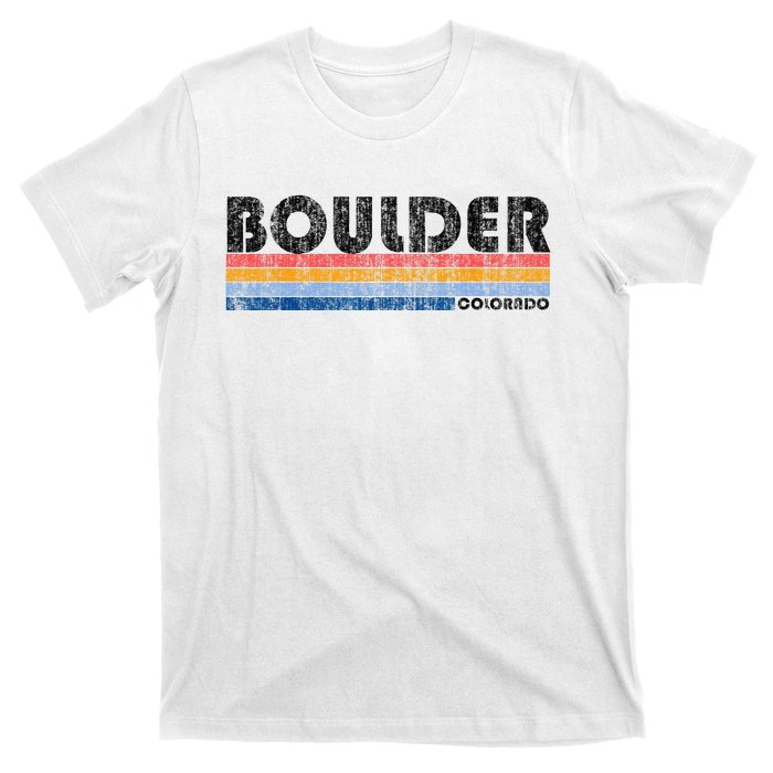 Vintage 1980s Style Boulder CO T-Shirt