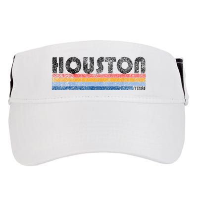 Vintage 1980s Style Houston Texas Adult Drive Performance Visor