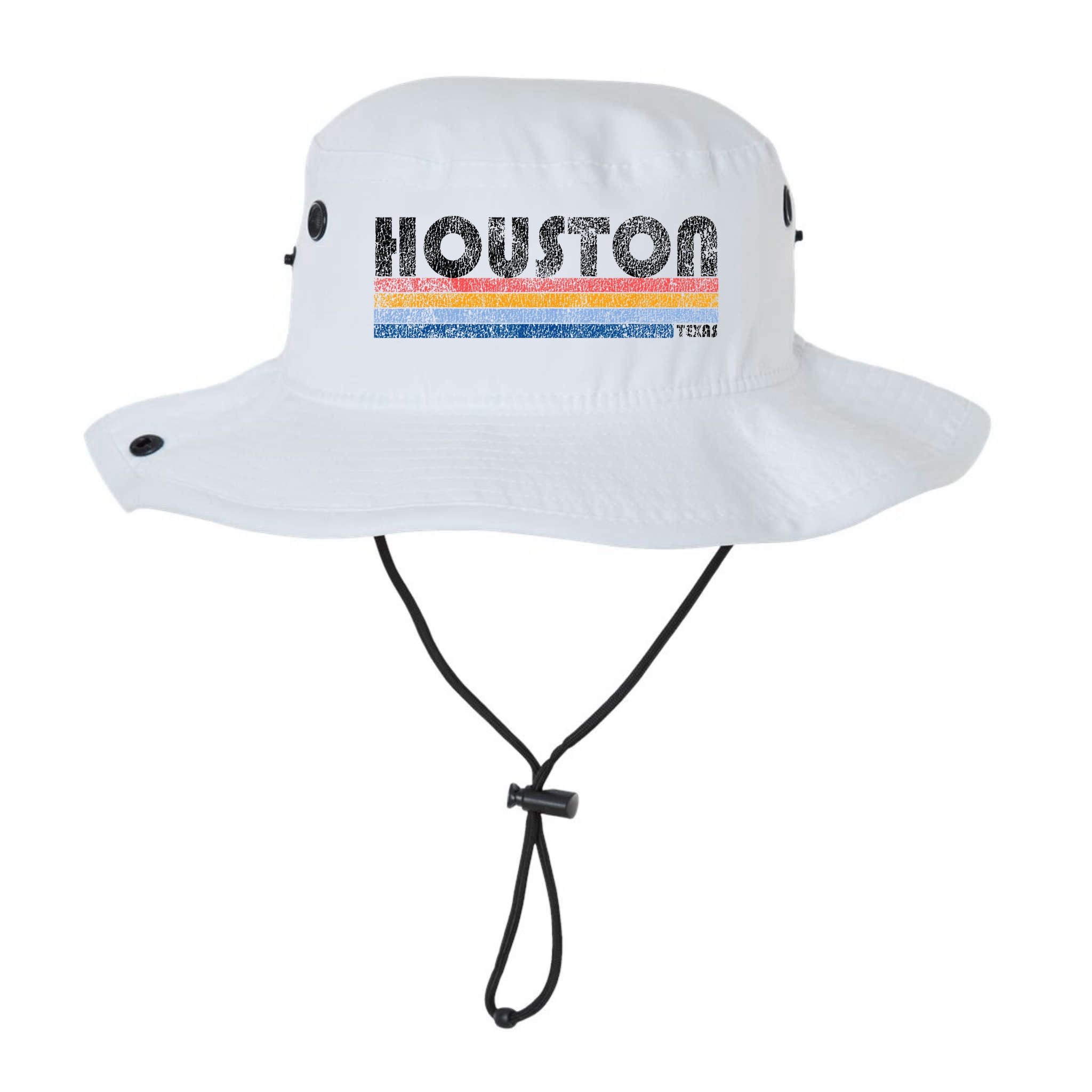 Vintage 1980s Style Houston Texas Bucket Hat