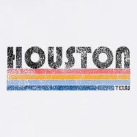 Vintage 1980s Style Houston Texas Bucket Hat