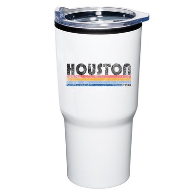 Vintage 1980s Style Houston Texas Tumbler