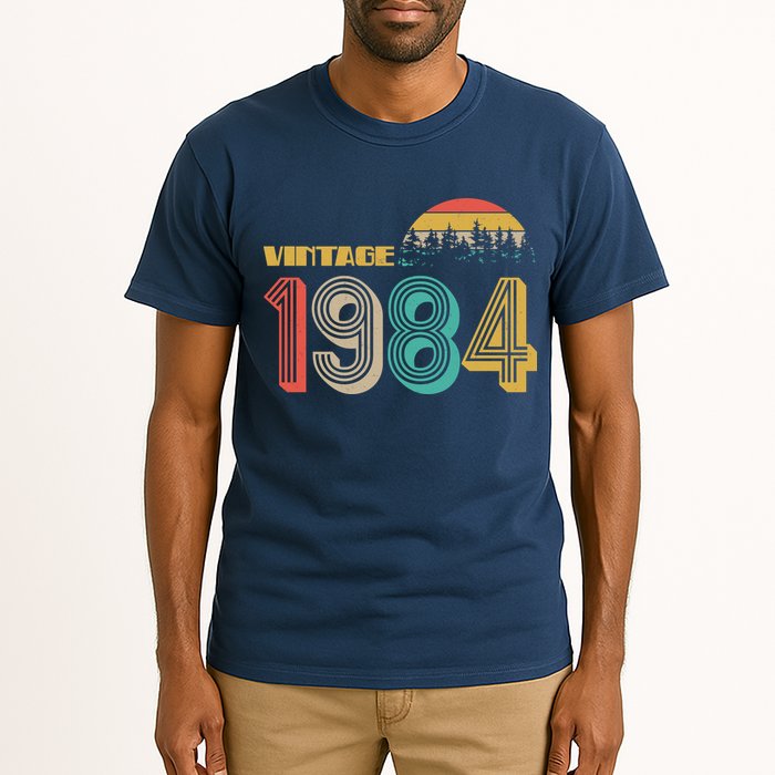 Vintage 1984 Sun Wilderness 40th Birthday Tall T-Shirt