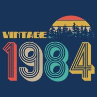 Vintage 1984 Sun Wilderness 40th Birthday Tall T-Shirt