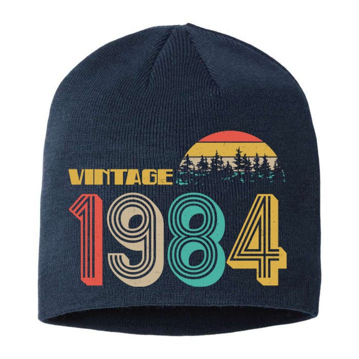 Vintage 1984 Sun Wilderness 40th Birthday Sustainable Beanie