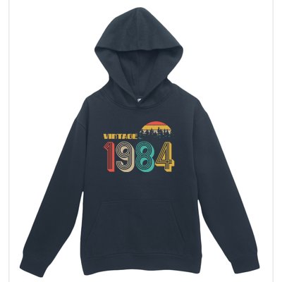 Vintage 1984 Sun Wilderness 40th Birthday Urban Pullover Hoodie