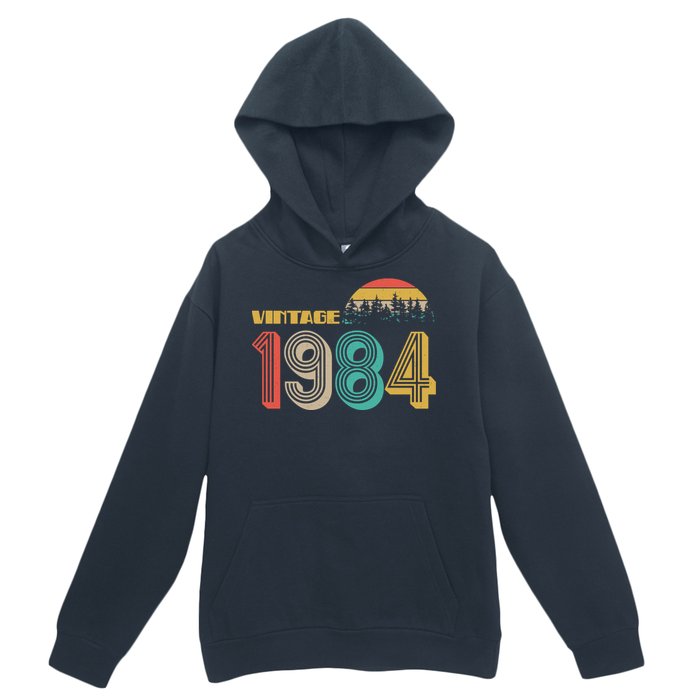 Vintage 1984 Sun Wilderness 40th Birthday Urban Pullover Hoodie