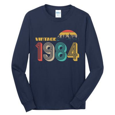 Vintage 1984 Sun Wilderness 40th Birthday Tall Long Sleeve T-Shirt