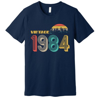 Vintage 1984 Sun Wilderness 40th Birthday Premium T-Shirt