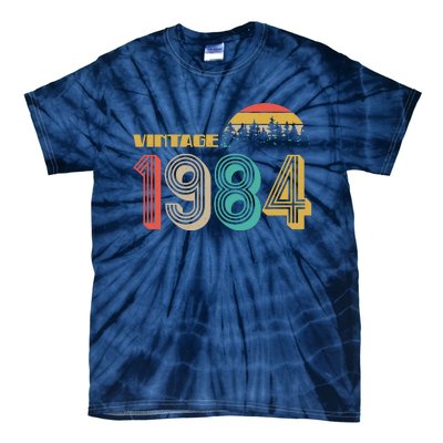 Vintage 1984 Sun Wilderness 40th Birthday Tie-Dye T-Shirt