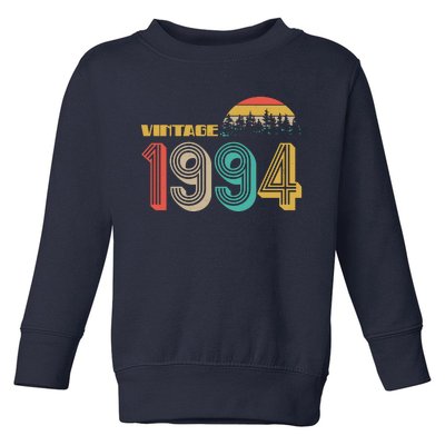 Vintage 1994 Sun Wilderness 30th Birthday Toddler Sweatshirt