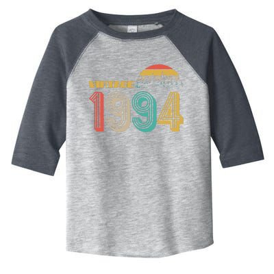 Vintage 1994 Sun Wilderness 30th Birthday Toddler Fine Jersey T-Shirt