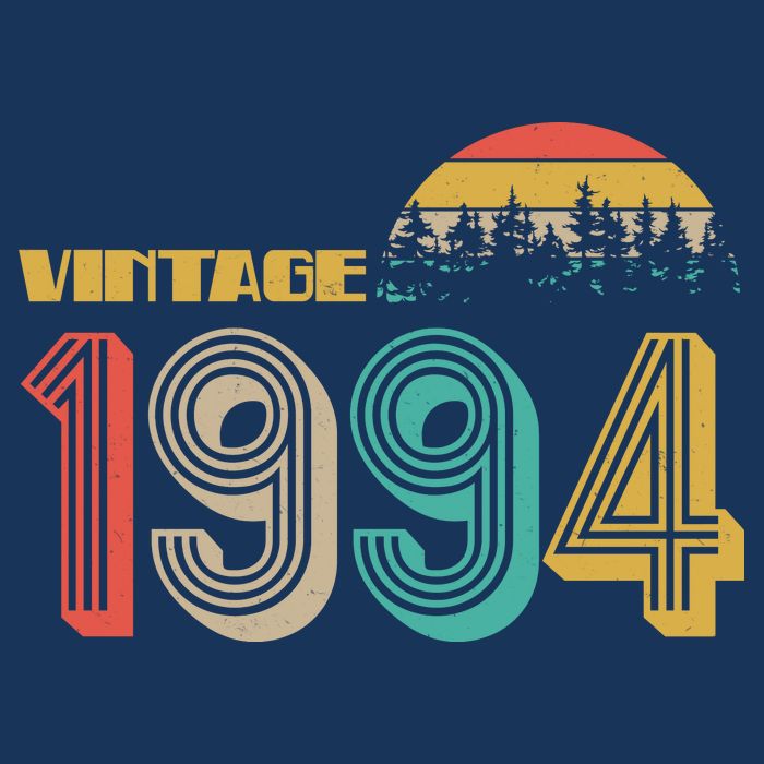 Vintage 1994 Sun Wilderness 30th Birthday Kids T-Shirt