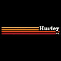 Vintage 1980s Style Hurley Virginia  Womens T-Shirt