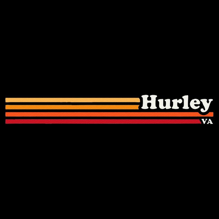 Vintage 1980s Style Hurley Virginia  Womens T-Shirt