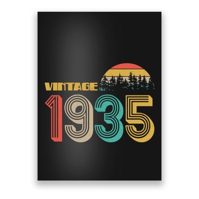 Vintage 1935 Sun Wilderness 90th Birthday Poster
