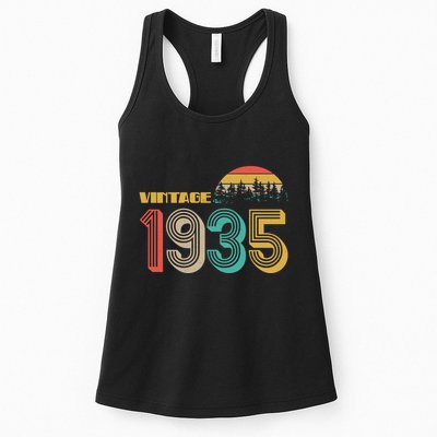 Vintage 1935 Sun Wilderness 90th Birthday Womens Tank Top