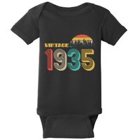 Vintage 1935 Sun Wilderness 90th Birthday Baby Bodysuit
