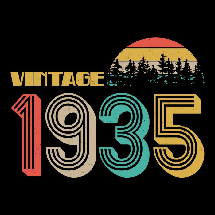 Vintage 1935 Sun Wilderness 90th Birthday Baby Bodysuit