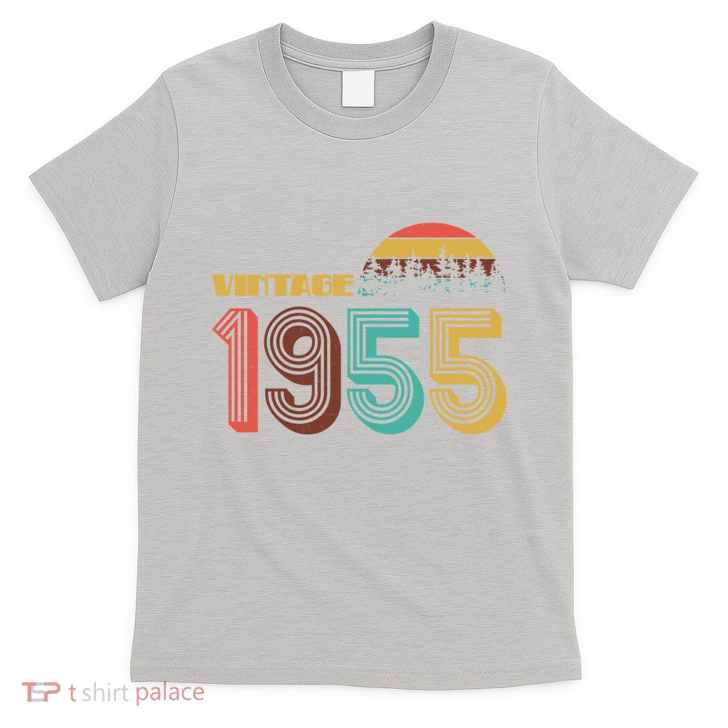 Vintage 1955 Sun Wilderness 70th Birthday T-Shirt