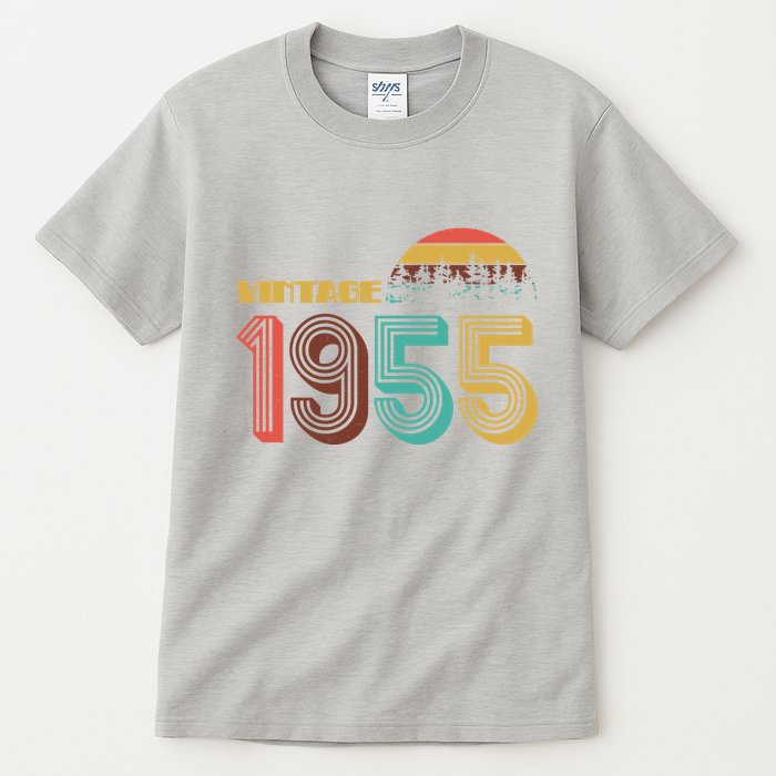 Vintage 1955 Sun Wilderness 70th Birthday Tall T-Shirt
