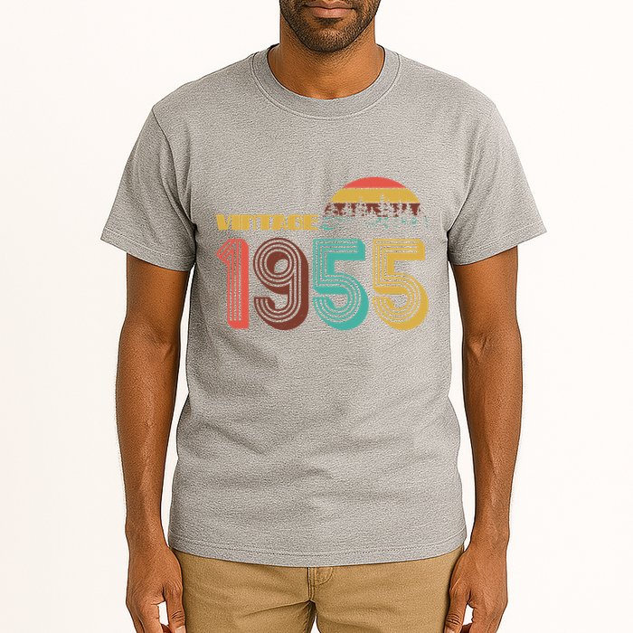 Vintage 1955 Sun Wilderness 70th Birthday Tall T-Shirt