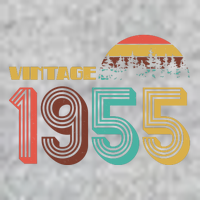 Vintage 1955 Sun Wilderness 70th Birthday Tall T-Shirt