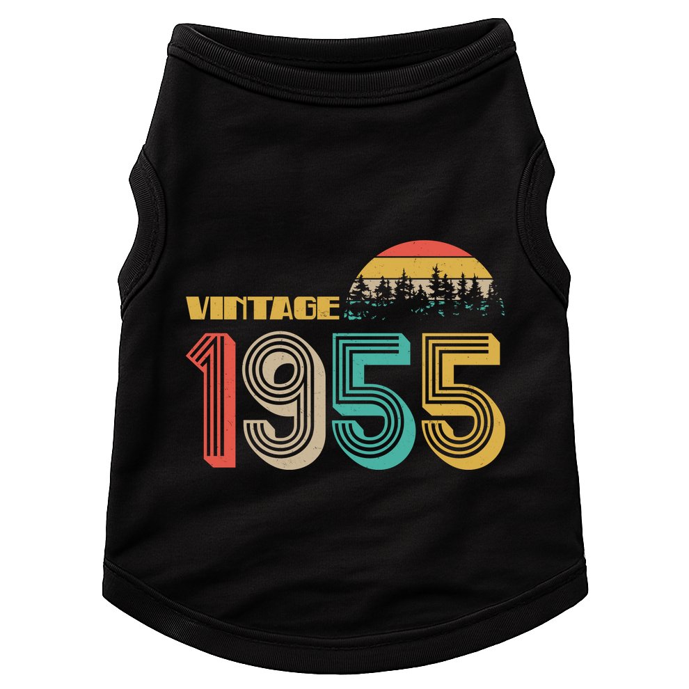 Vintage 1955 Sun Wilderness 70th Birthday Doggie Tank