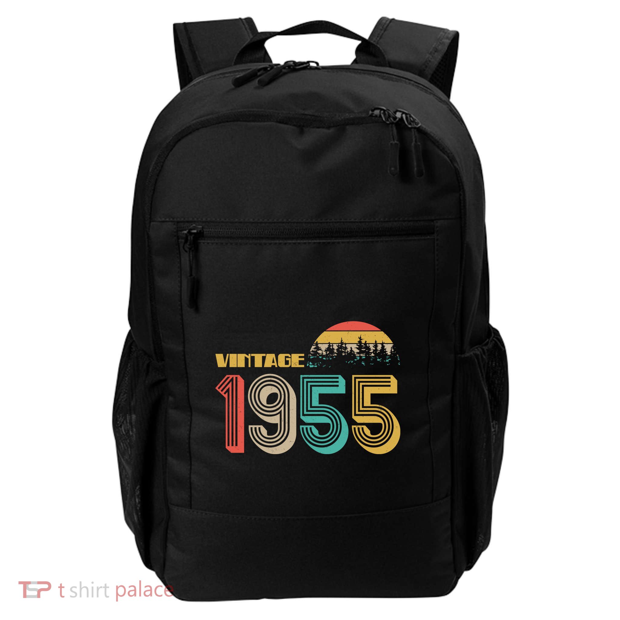 Vintage 1955 Sun Wilderness 70th Birthday Backpack