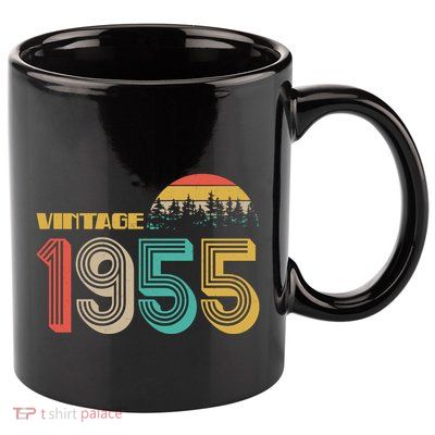 Vintage 1955 Sun Wilderness 70th Birthday 11oz C Handle Ceramic Mug