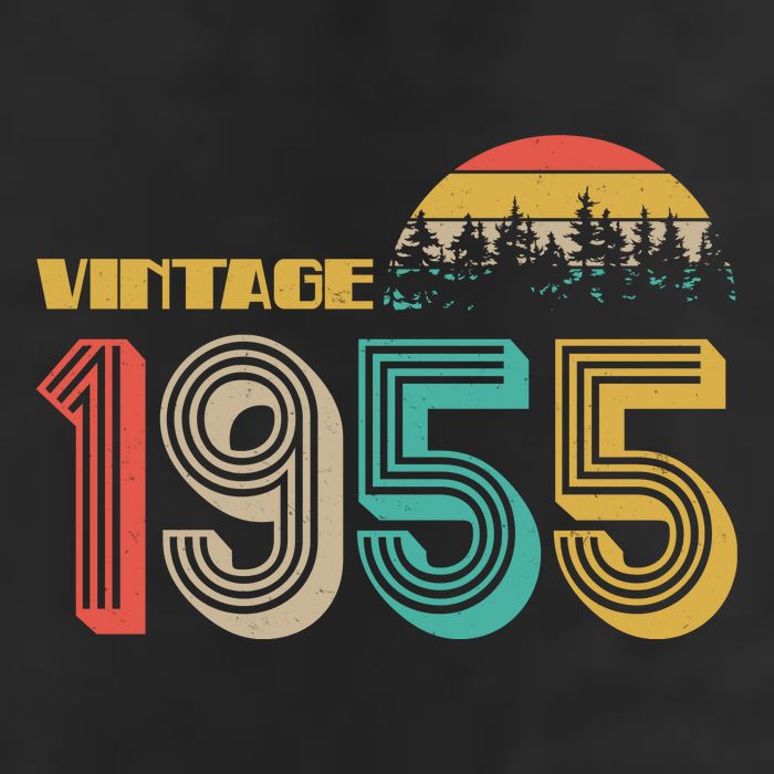 Vintage 1955 Sun Wilderness 70th Birthday Beanie