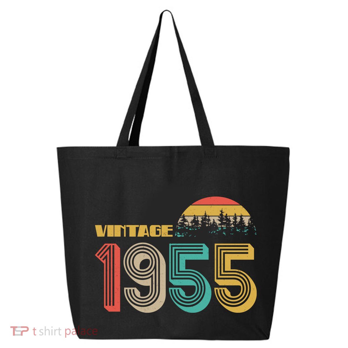Vintage 1955 Sun Wilderness 70th Birthday 25L Jumbo Tote