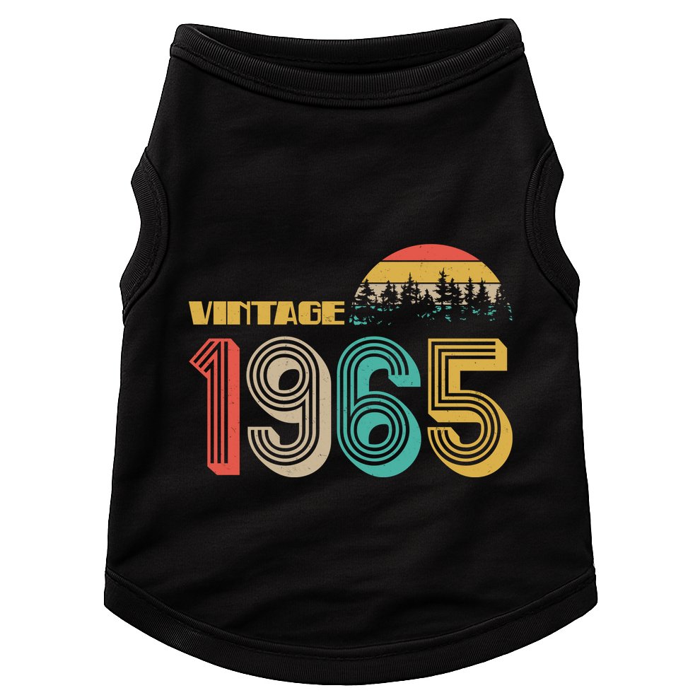 Vintage 1965 Sun Wilderness 60th Birthday Doggie Tank