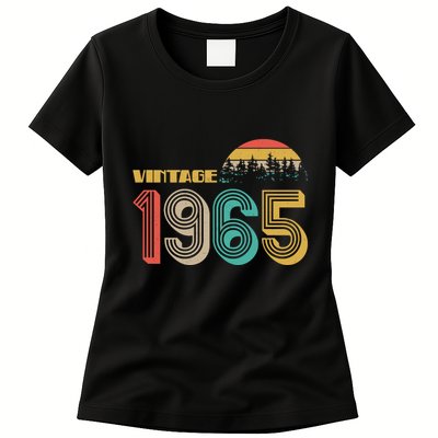 Vintage 1965 Sun Wilderness 60th Birthday Womens T-Shirt