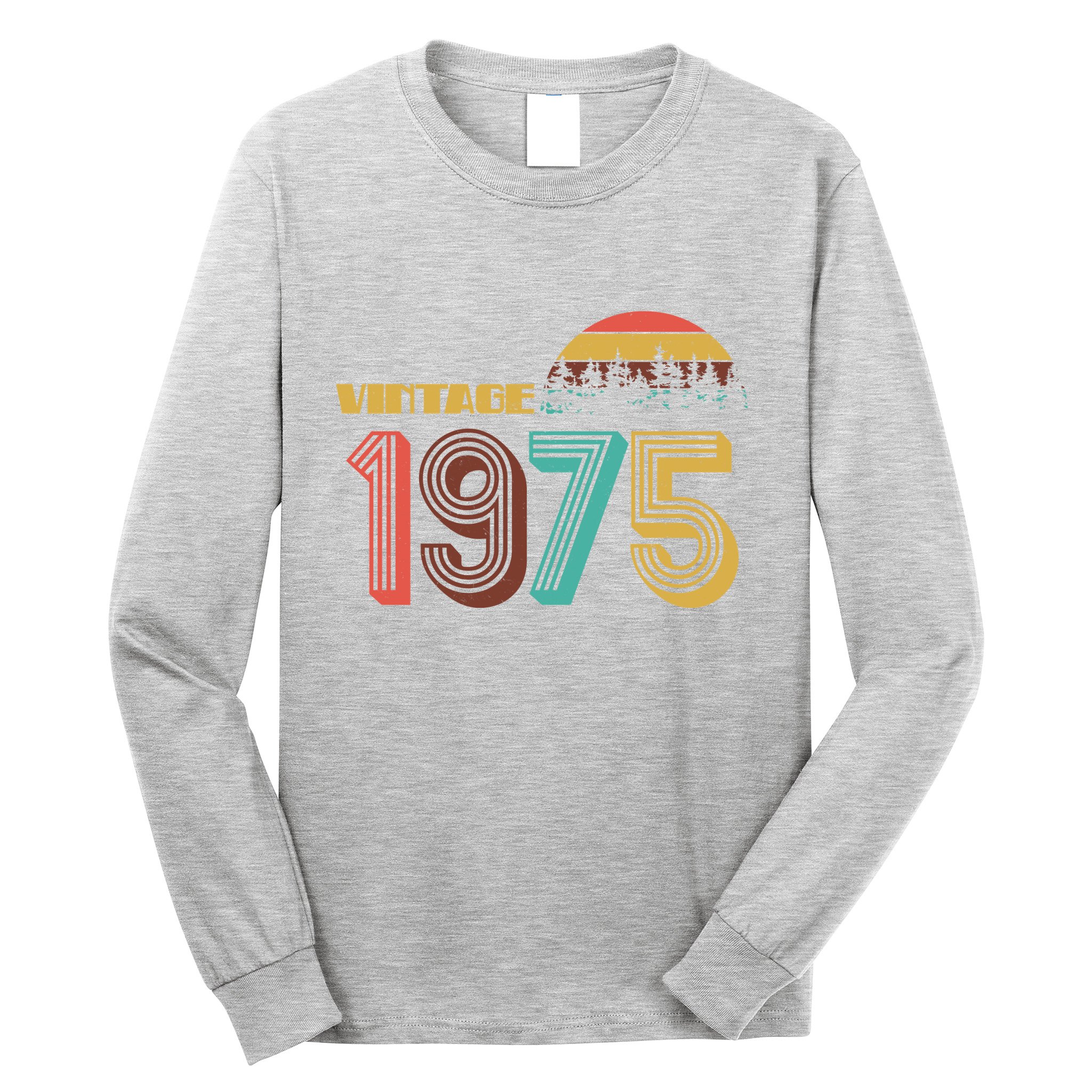 Vintage 1975 Sun Wilderness 50th Birthday Long Sleeve Shirt