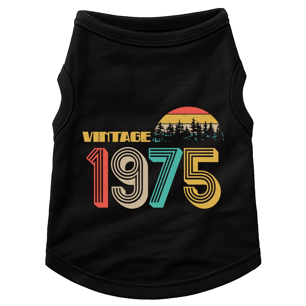 Vintage 1975 Sun Wilderness 50th Birthday Doggie Tank