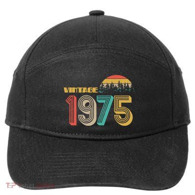 Vintage 1975 Sun Wilderness 50th Birthday 7-Panel Snapback Hat