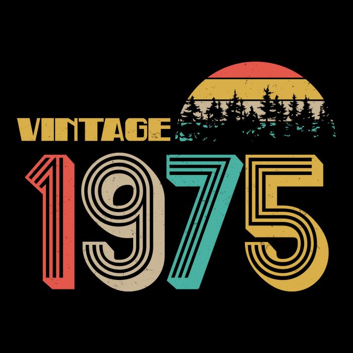 Vintage 1975 Sun Wilderness 50th Birthday Baby Bodysuit
