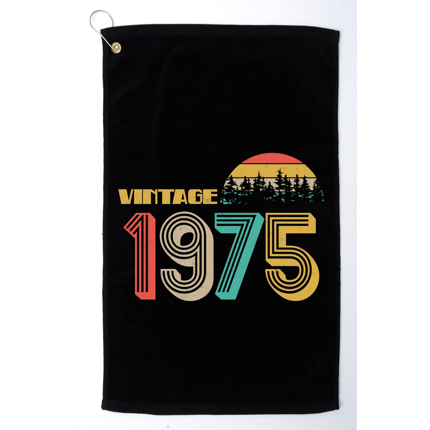 Vintage 1975 Sun Wilderness 50th Birthday Golf Towel