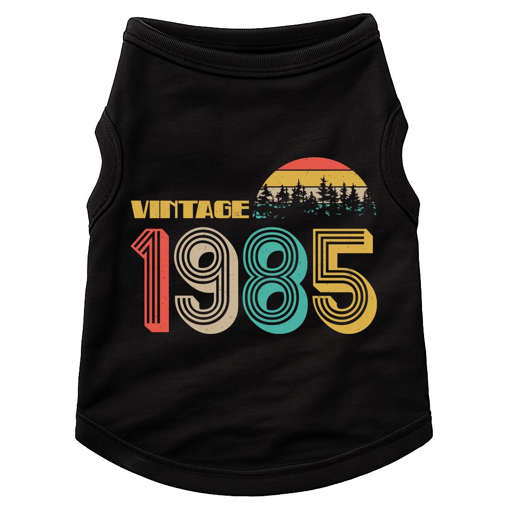 Vintage 1985 Sun Wilderness 40th Birthday Doggie Tank
