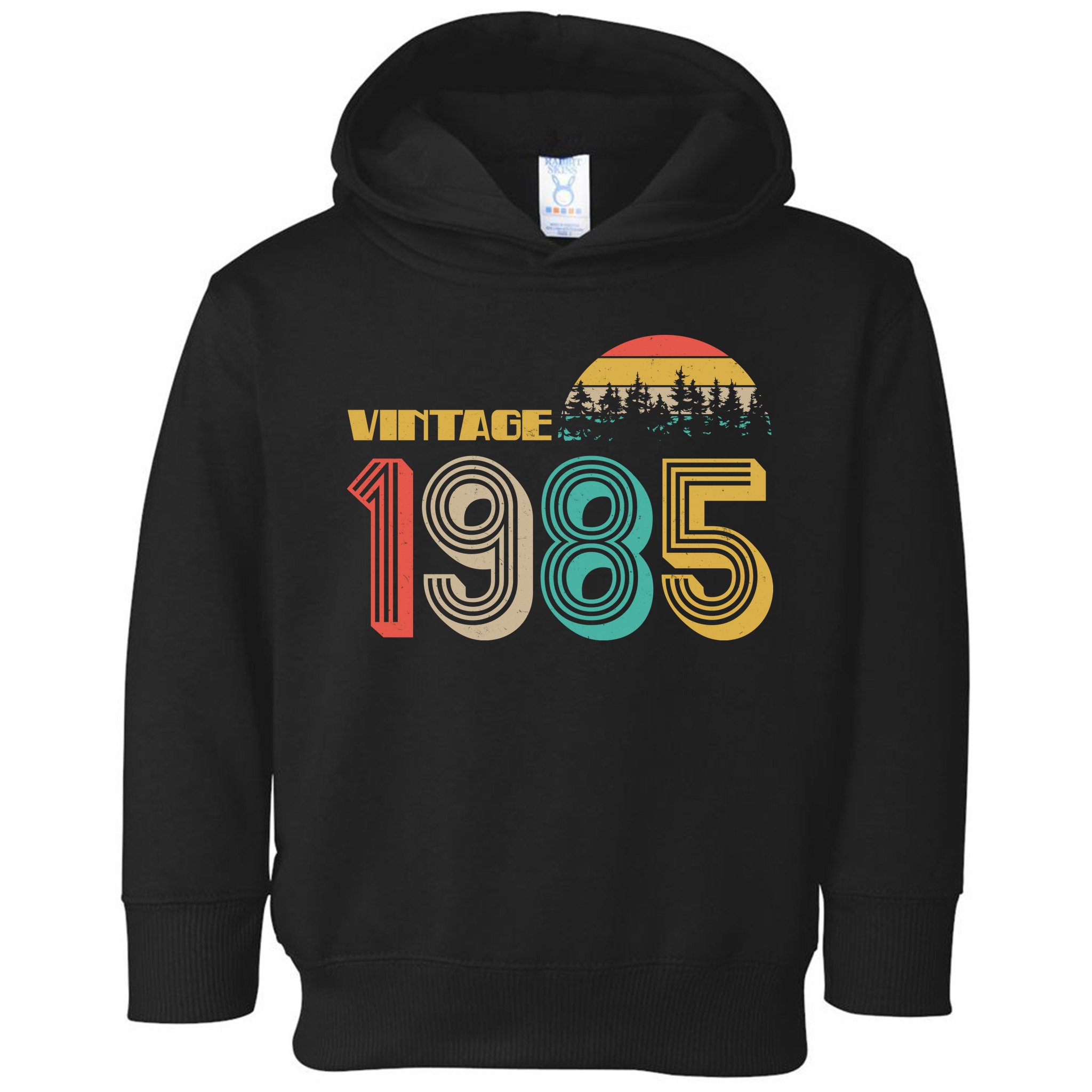 Vintage 1985 Sun Wilderness 40th Birthday Toddler Hoodie