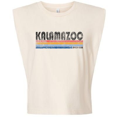 Vintage 1980s Style Kalamazoo Michigan Garment-Dyed Women's Muscle Tee