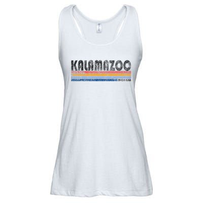 Vintage 1980s Style Kalamazoo Michigan Ladies Essential Flowy Tank