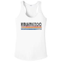 Vintage 1980s Style Kalamazoo Michigan Ladies PosiCharge Competitor Racerback Tank