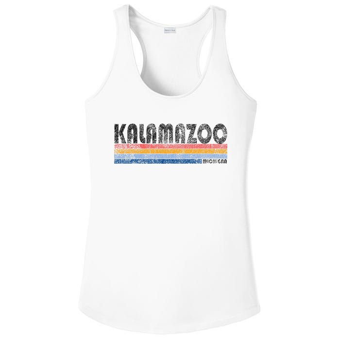 Vintage 1980s Style Kalamazoo Michigan Ladies PosiCharge Competitor Racerback Tank